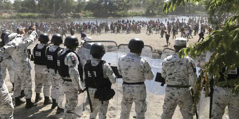 Guardia Nacional respetó derechos humanos de migrantes: AMLO