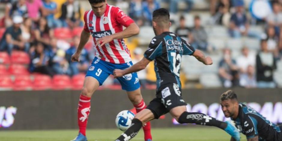 San Luis derrota a Querétaro y consigue su segunda victoria del torneo