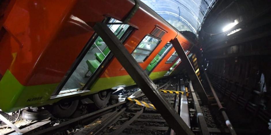 Así maniobran en Metro Tacubaya para retirar trenes impactados (FOTOS)