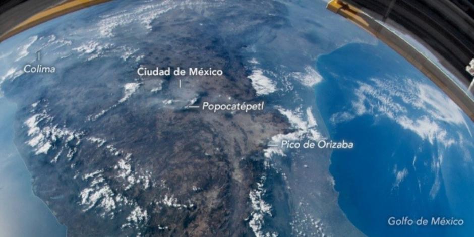 NASA revela una impresionante imagen de México desde el espacio (FOTO)
