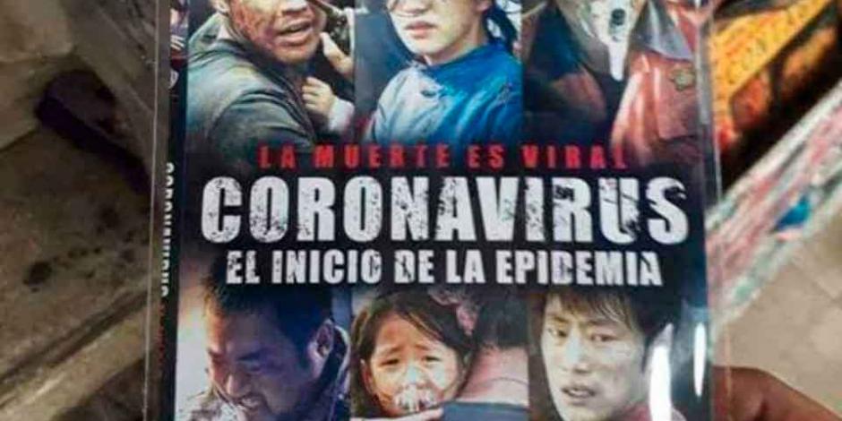 Coronavirus llega a Tepito con película pirata "El inicio de la epidemia"