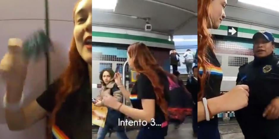 Hermanas regalan pasajes del Metro para agotar saldo de tarjeta vieja (VIDEO)