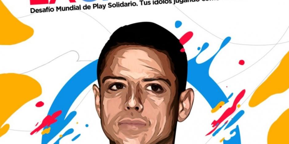 "Chicharito" Hernández representa a México en torneo benéfico de FIFA 20