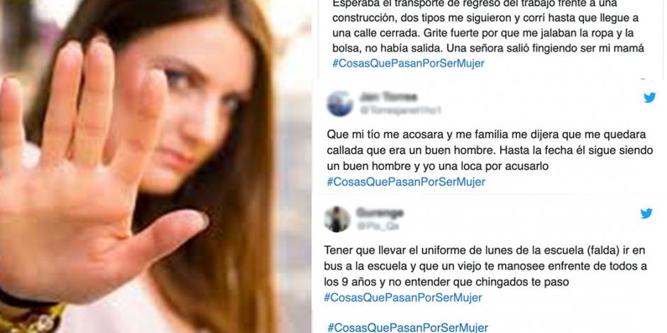 #CosasQuePasanPorSerMujer: crean hashtag para denunciar violencia de género
