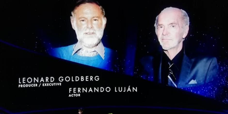 La Academia recuerda a Fernando Luján en ceremonia de Premios Oscar 2020