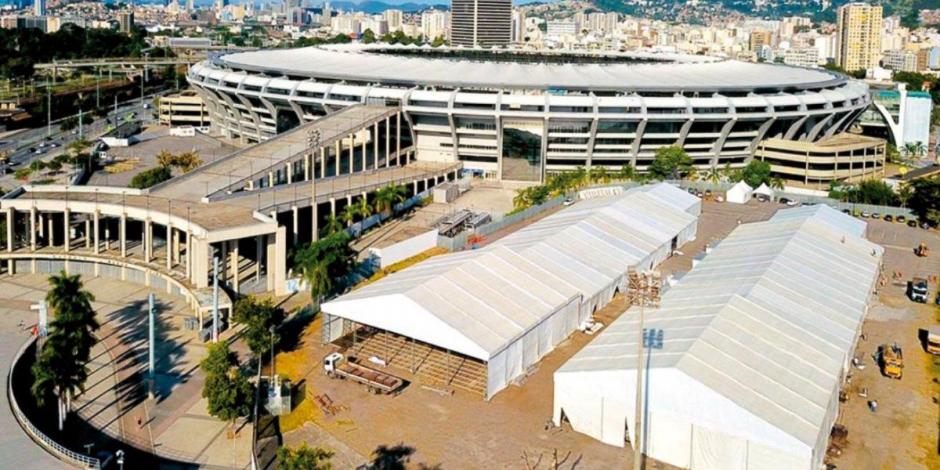 Estadio Maracaná se transforma en hospital para pacientes de COVID-19