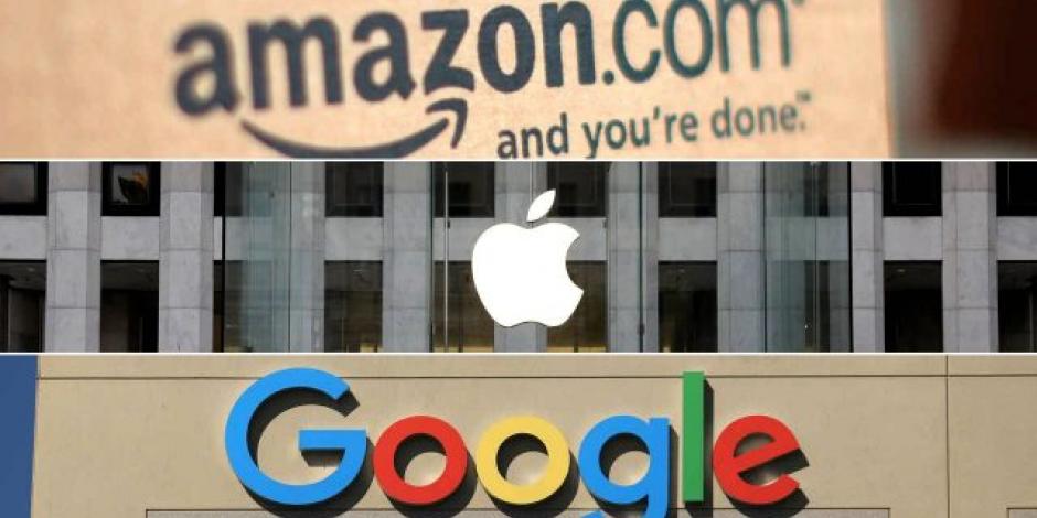 Investiga EU a Amazon, Apple, Facebook y Google por presuntas prácticas monopolicas