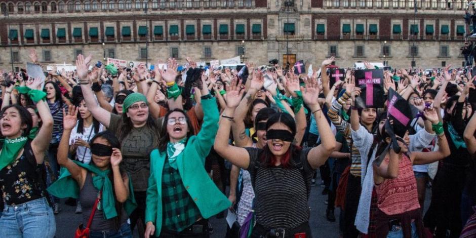 CNDH acompañará protestas de mujeres