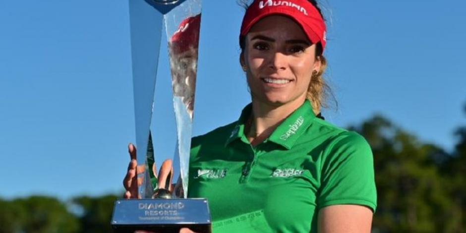 Mexicana Gaby López consigue su segundo título de LPGA Tour