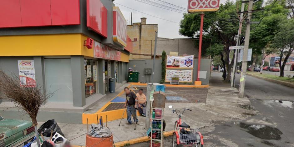 Detienen a 5 que asaltaron tienda en Azcapotzalco con piedras y bats