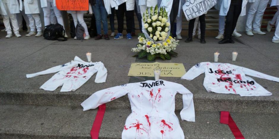 Multihomicidio de estudiantes de medicina cimbra a Puebla