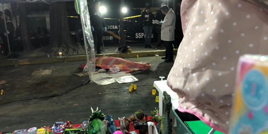 Balacera en tianguis de juguetes deja 2 muertos y 2 heridos en Iztapalapa