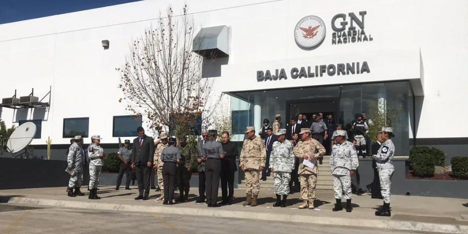 Inauguran cuartel de la Guardia Nacional en Baja California