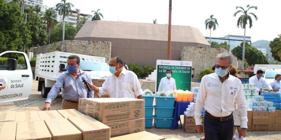 Gobernador Astudillo continúa con la entrega de insumos a hospitales de Guerrero