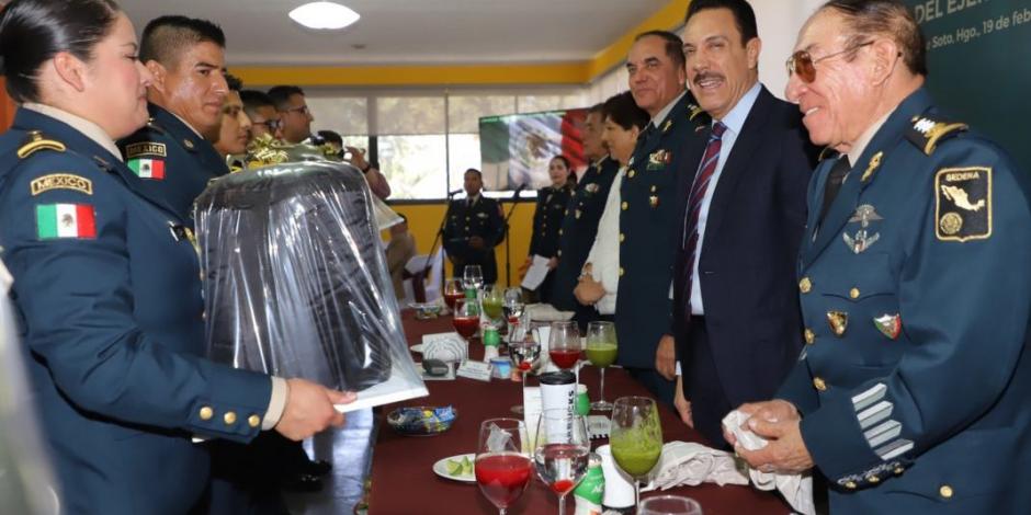 Omar Fayad ratifica confianza de Hidalgo en Ejército Mexicano