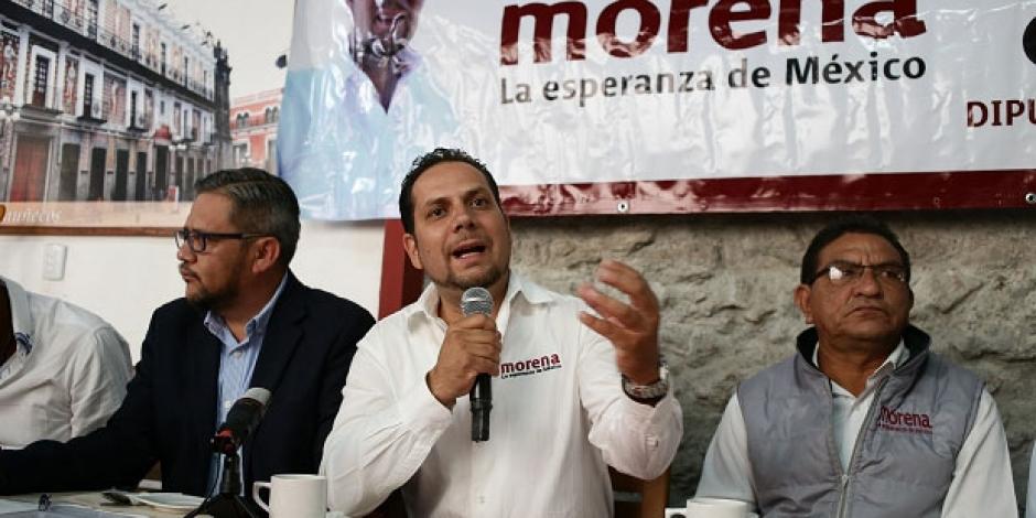 Diputado de Morena critica detención de activista López Vega en Puebla