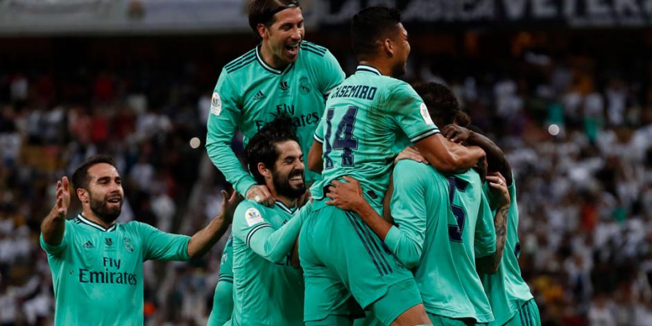 Real Madrid llega a su final 17 en la Supercopa de España