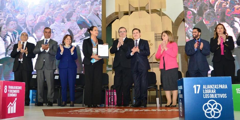 Inauguran Ebrard y Aispuro el Foro Mundial WSDF Durango 2020