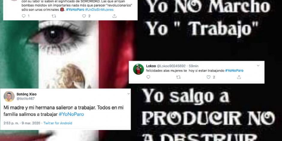 Hombres y presuntos bots polarizan #El9NadieSeMueve con el hashtag #Yonoparo