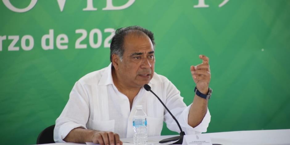 Héctor Astudillo, gobernador de la entidad