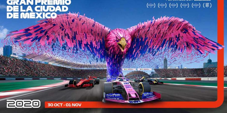 El Gran Premio de México presenta tres carteles para la F1esta