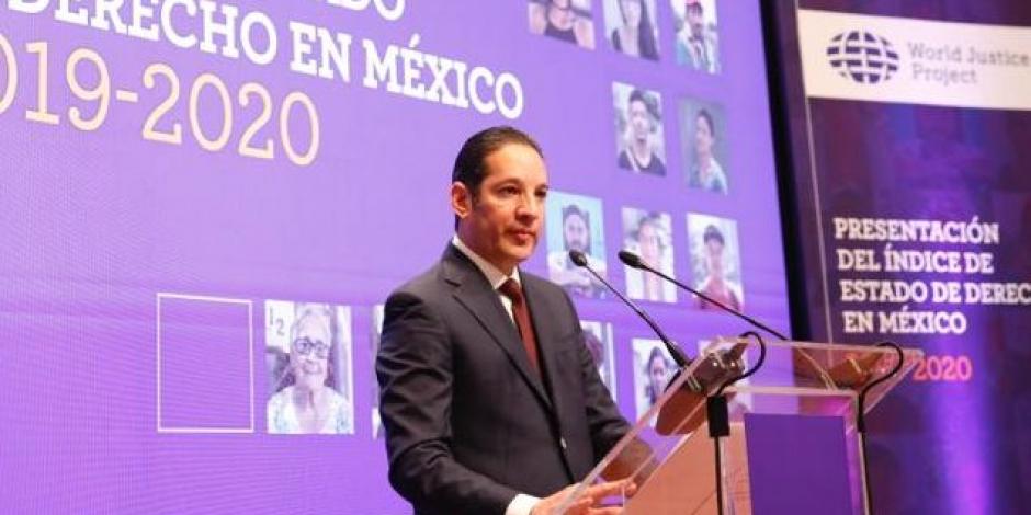 Gobernador Francisco Domínguez llama a fortalecer instituciones