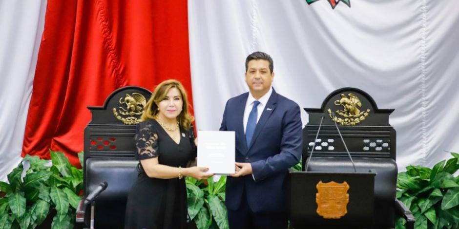 Cabeza de Vaca entrega su 4º Informe al Congreso de Tamaulipas