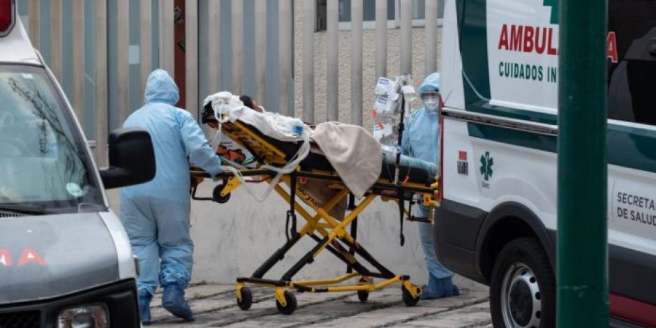 Hay mil 086 personas intubadas y tres mil 382 personas no intubadas en los cerca de 58 hospitales que hay en la Ciudad de México