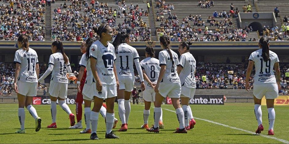 Pumas Femenil encara un partido de la Liga MX en CU.