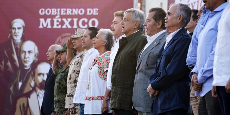 Destacan políticos, gobernadores, empresarios... posición de México ante EU