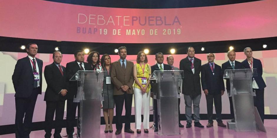 Entre propuestas y acusaciones, concluye debate por gubernatura de Puebla