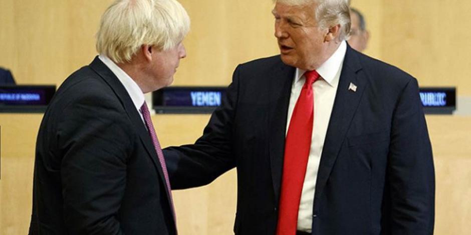 Boris Johnson será un primer ministro 'genial', afirma Trump