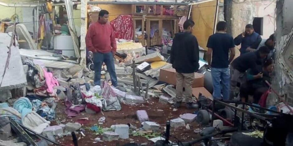 Explosión de polvorín en Tultepec deja dos muertos