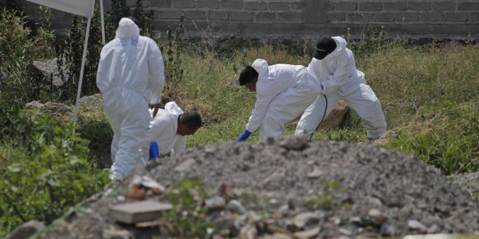 Localizan 27 cuerpos y siete cráneos en fosas clandestinas de Jalisco