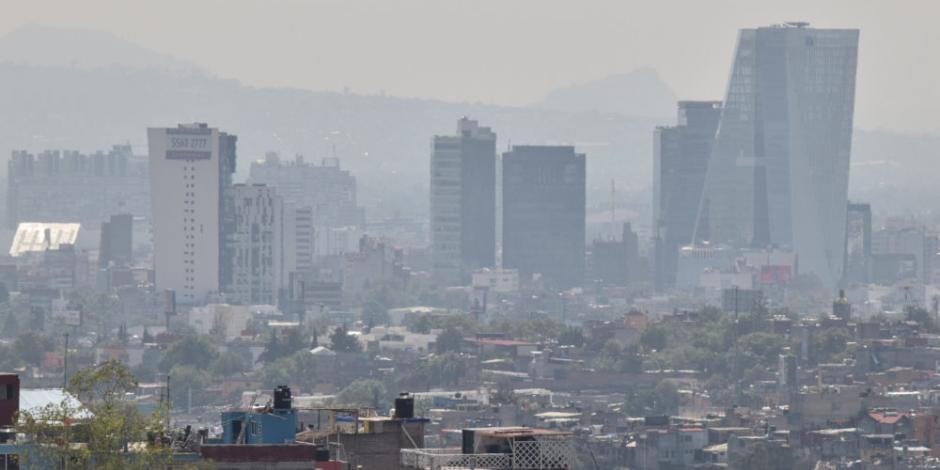 Continúa mala calidad del aire en el Valle de México