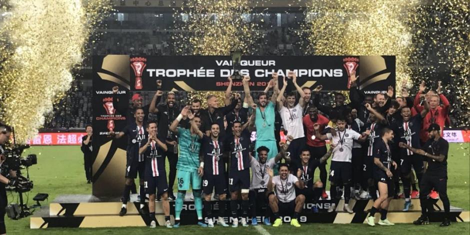 PSG vence a Rennes y conquista la Supercopa de Francia