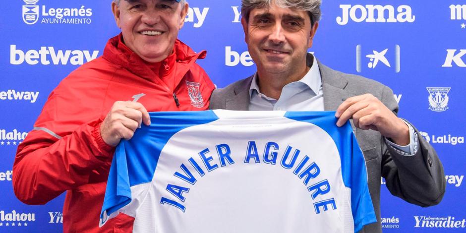 Leganés presenta al "Vasco" Aguirre como su nuevo DT