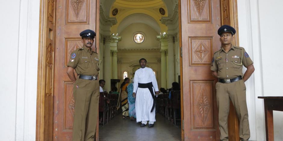Se realizan primeras misas tras ataque terrorista en Sri Lanka