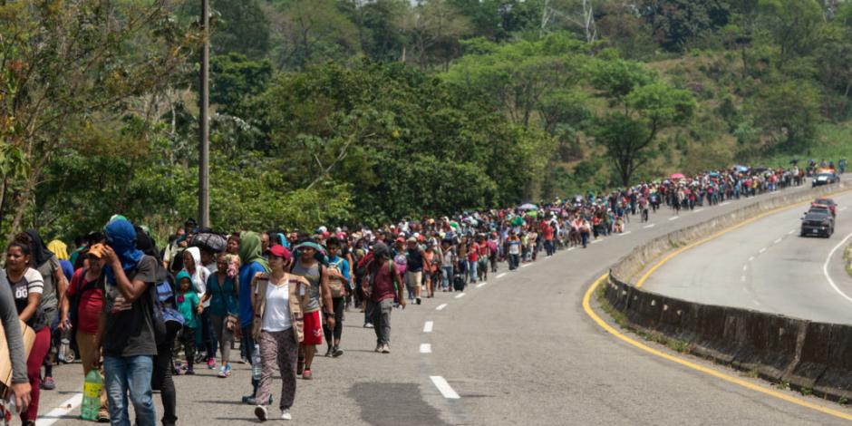 Caravana migrante no recibe trato cordial a diferencia del año pasado