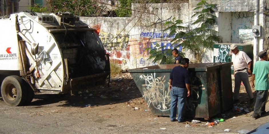 Encuentran a un bebé muerto en contenedor de basura en Aguascalientes