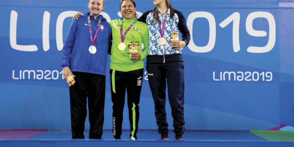 Naomi Somellera gana su tercer medalla de oro en Parapanamericanos