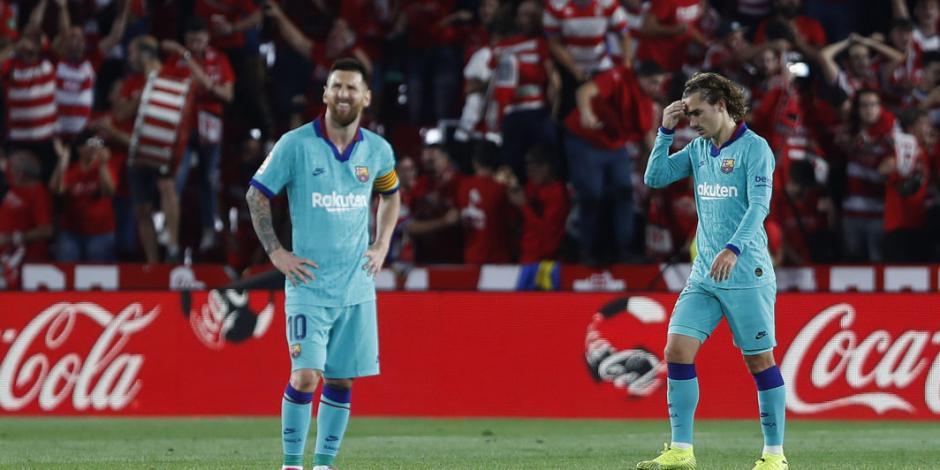 Barcelona sufre segunda caída en LaLiga tras perder ante Granada