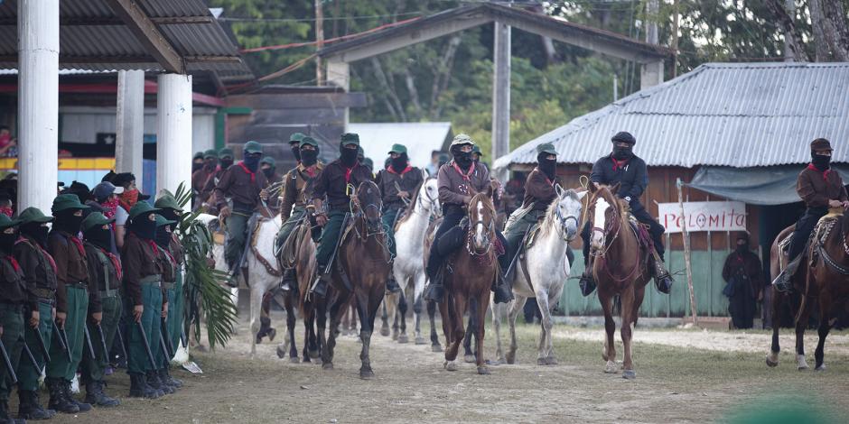 Advierte EZLN lucha contra Tren Maya y otros megaproyectos