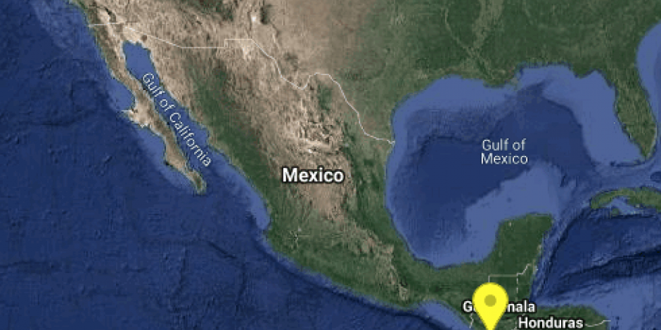 Sismo de magnitud 5.7 sacude Ciudad Hidalgo, Chiapas