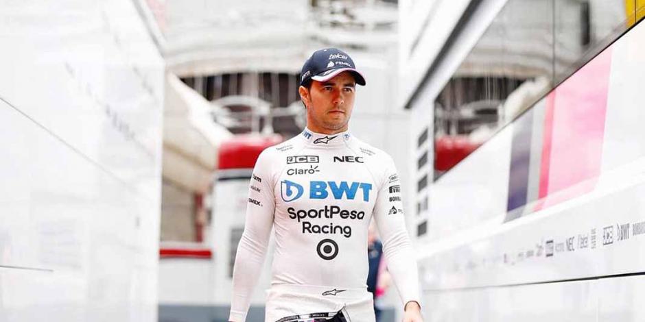 Checo Pérez es de los más lentos para el Gran Premio de Mónaco
