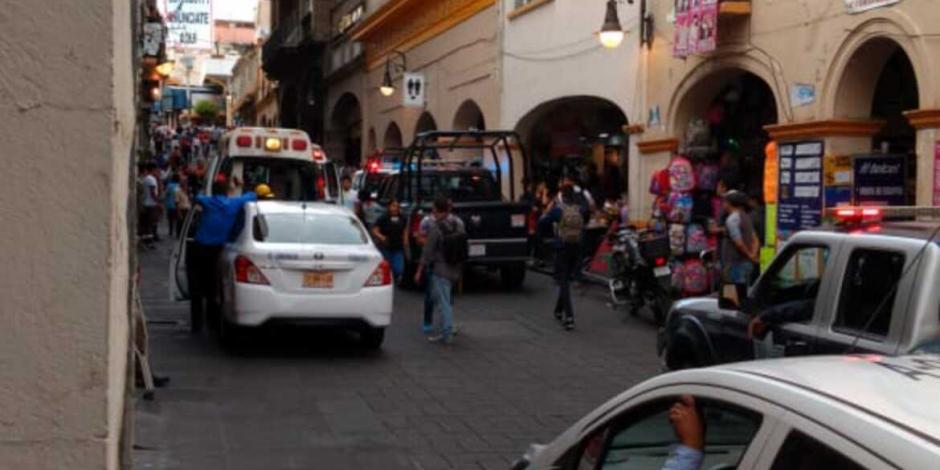 Ejecutan a dos personas en el Centro de Cuernavaca, Morelos