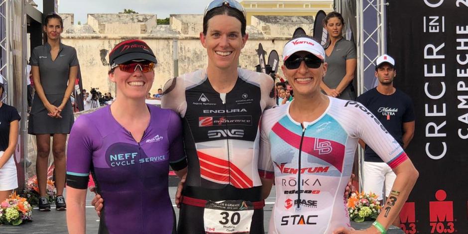 Michael Weiss y Heather Wurtele ganan 3ra edición de Ironman de Campeche