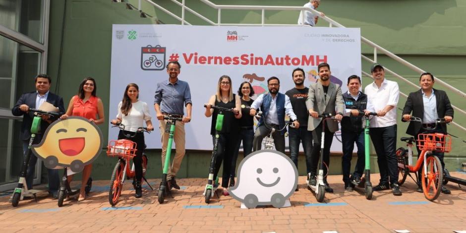Alcaldía Miguel Hidalgo impulsa campaña "Un día sin auto MH"