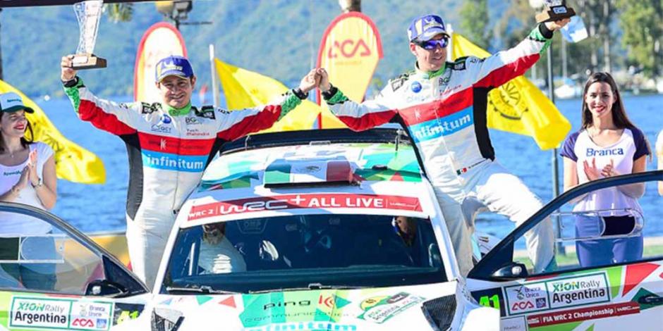 Benito Guerra queda segundo en Argentina y es líder en categoría WRC2