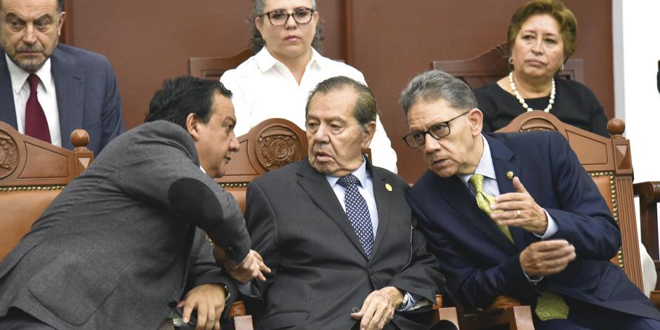Muñoz Ledo tampoco quiere Oples: “el INE no necesita vejigas”